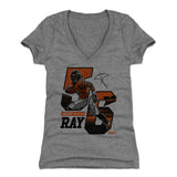 Shane Ray Women's V-Neck T-Shirt | 500 LEVEL